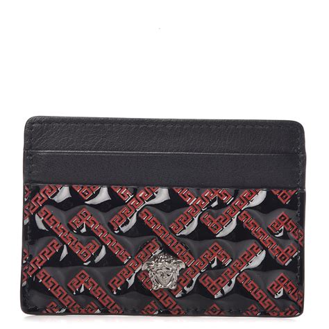 versace card holder with chain|Versace palazzo card holder.